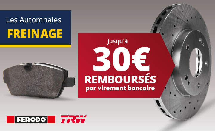 Jusqu’à 30€ remboursés par virement