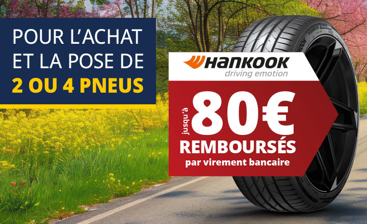 Jusqu’à 80€ remboursés