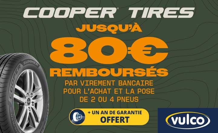 Jusqu’à 80€ remboursés