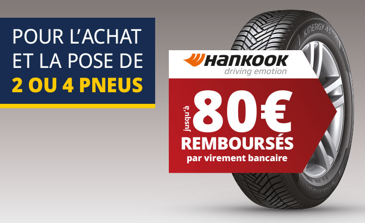 Jusqu’à 80€ remboursés