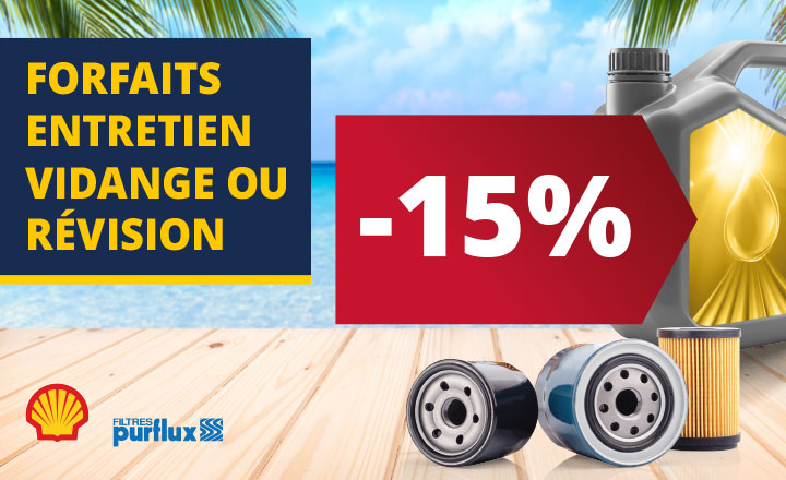 15% de remise immédiate