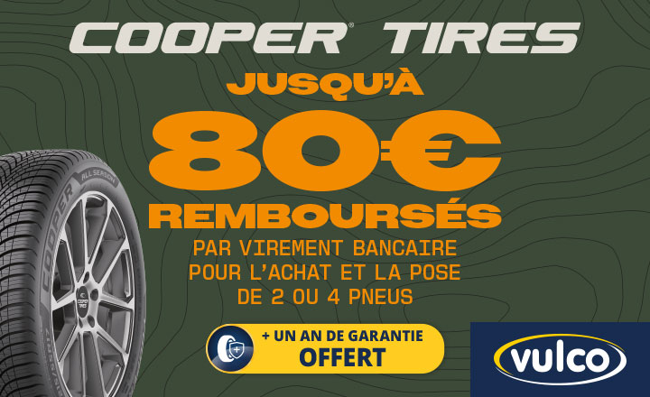 Jusqu’à 80€ remboursés