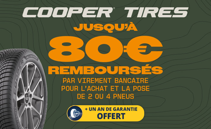 Jusqu’à 80€ remboursés