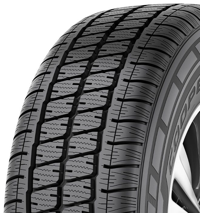 COOPER ALL SEASON VAN, 205/65 R16 107T Étiquetage européen des pneumatiques - Indice d’adhérence sur sol mouillé : C, Indice de consommation de carburant : D, Indice de niveau sonore : 74 dB,  Pneumatiques neige