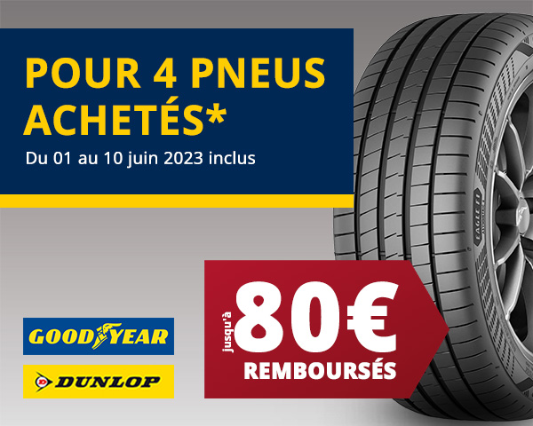 Jusqu'à 80€ Remboursés