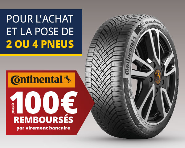 Jusqu’à 100€ remboursés