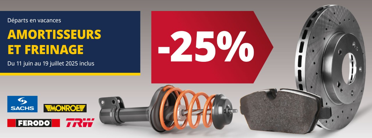 25% de remise immédiate