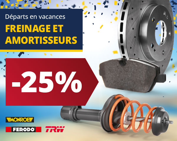 25% de remise immédiate