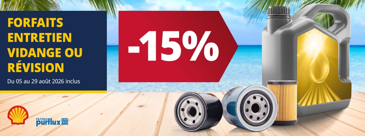 15% de remise immédiate