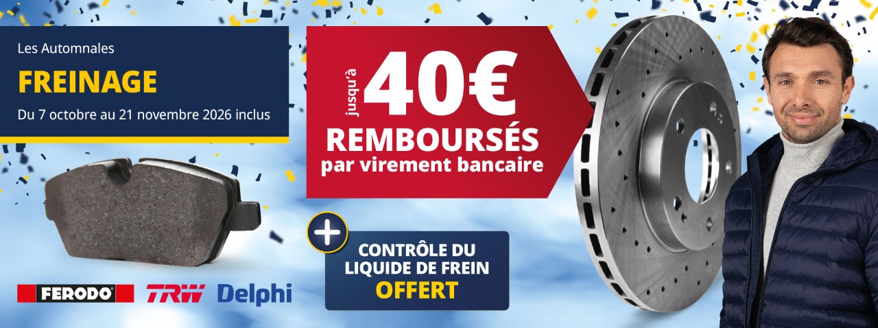 Jusqu’à 40€ remboursés par virement