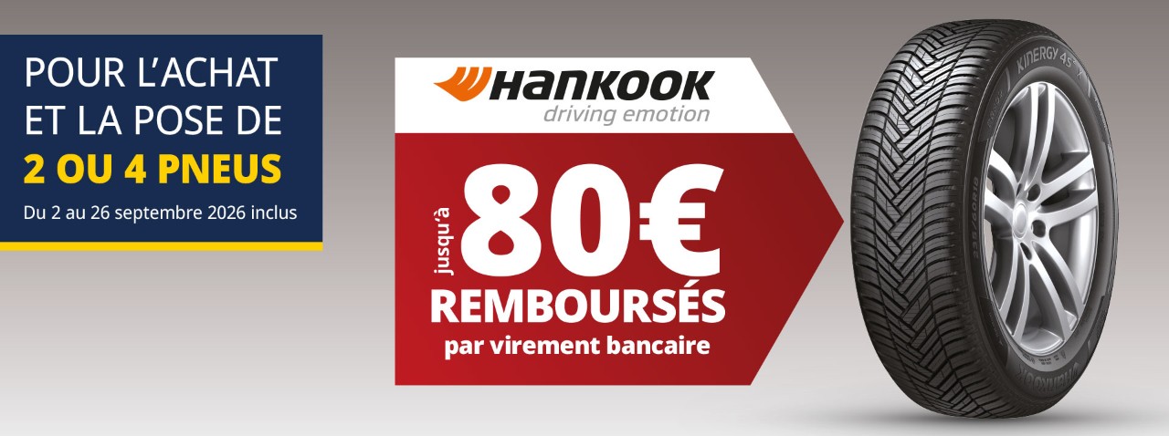 Jusqu’à 80€ remboursés
