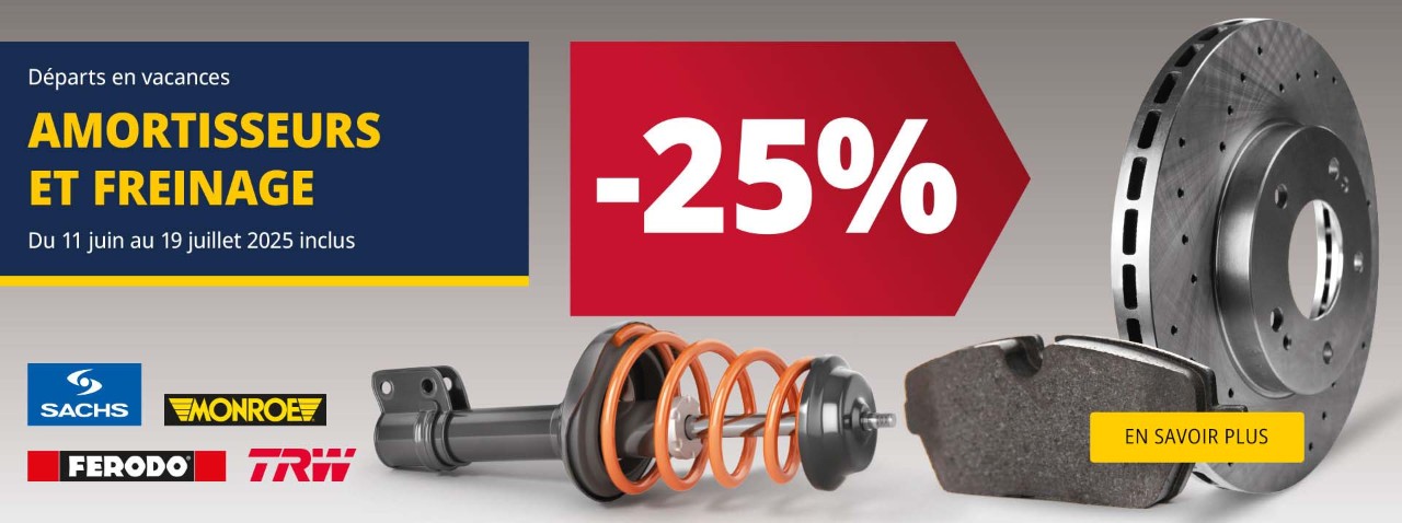25% de remise immédiate
