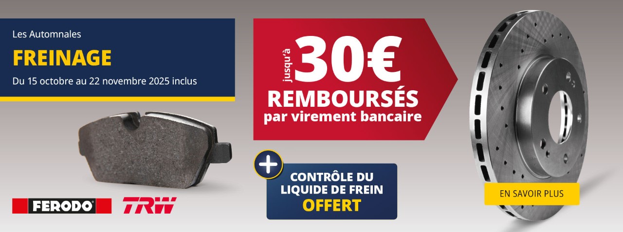 Jusqu’à 30€ remboursés par virement