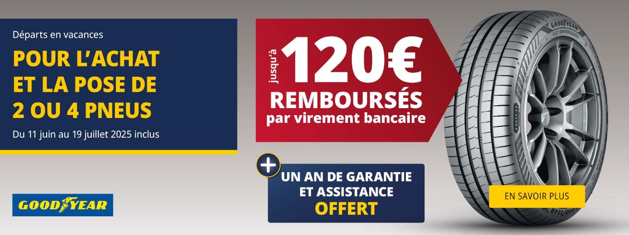 Jusqu’à 120€ remboursés