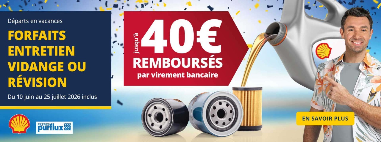 Jusqu’à 40€ remboursés