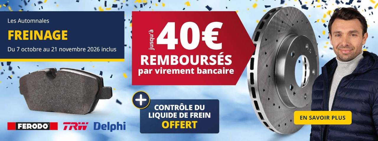 Jusqu’à 40€ remboursés par virement