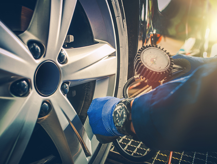 pressure in winter tires